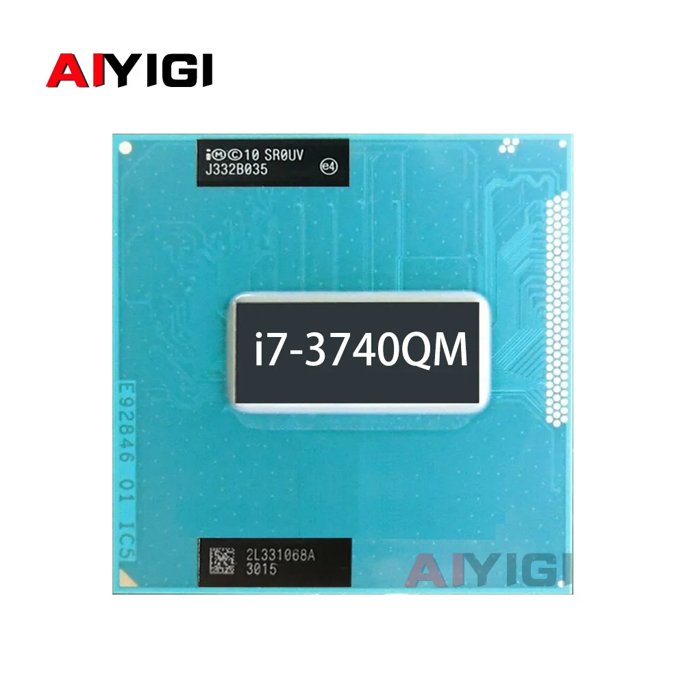 Core I7-3740QM SR0UV 2.7GHz Quad-Core Eight-Thread I7 3740QM Notebook CPU Laptop Processor 45W Socket G2 / rPGA988B