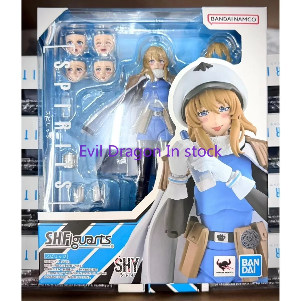 100% Original Bandai Sh Figuarts Shf SHY Spirits Action Figures Anime Model Toys Figura Pvc Gifts In Stock