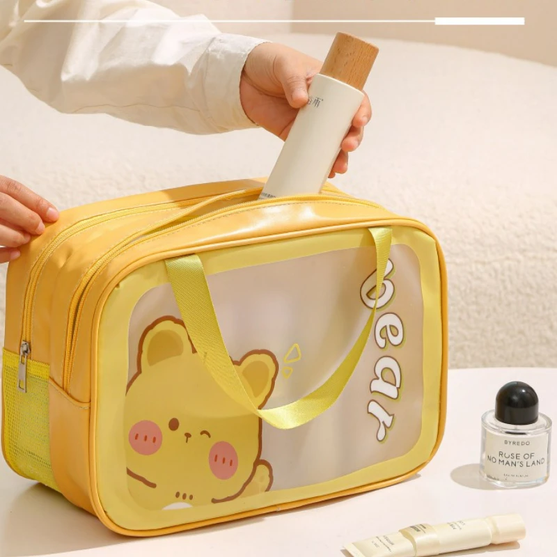 1 pc Toiletry bag, large-capacity outdoor travel bag, dry and wet separation makeup bag