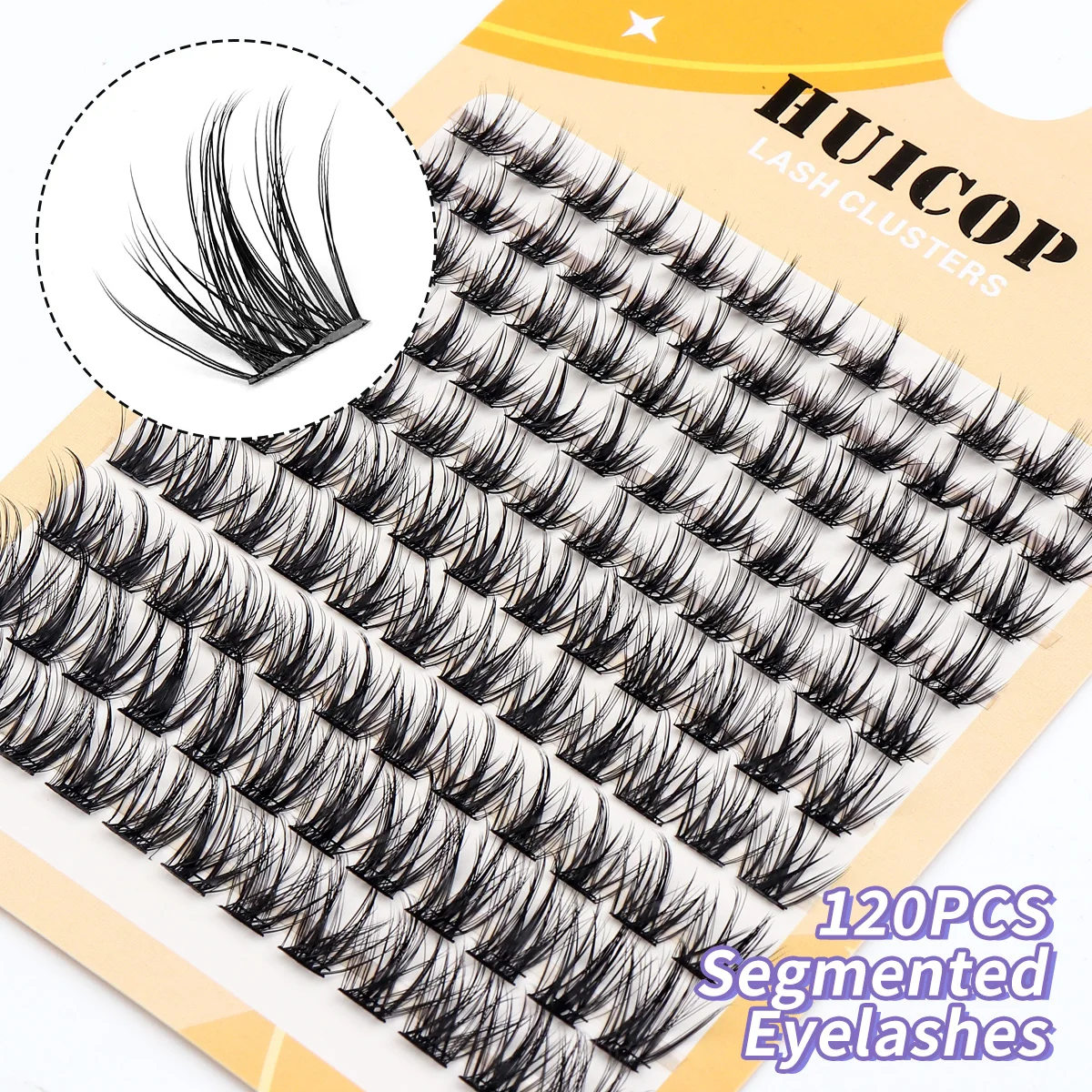 

Individual Volume False Eyelashes Wispy Segmented Lashes Natural Personal Fake Eyelashes Clusters eyelashes DIY Volume Eyelash