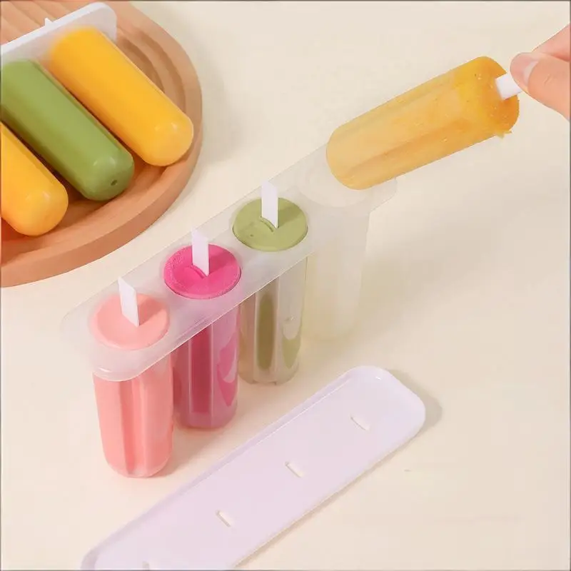 1pc Old Popsicle Mold With Lid Home Made Homemade Mung Bean Popsicle Homemade Ice Cream Frozen Ice Cream Molds Wholesale