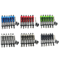 6Pcs Metal Oil Shock Absorber Damper for HOSIM XINLEHONG XLH 9125 9155 9156 1/10 1/12 RC Car Upgrade Parts Accessories,3