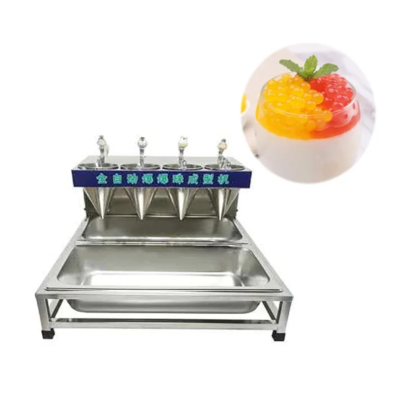 

Automatic Small Bubble Tea Equipment Single Head Model Popping Mini Boba Molding Maker Boba Making Machine