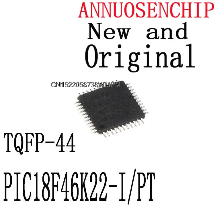  50PCS TQFP-44 In stock! PIC18F46K22-I/PT