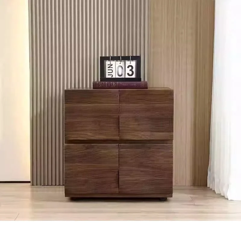 New master bedroom solid wood chest ripple dining side  modern TV  simple living room sofa module