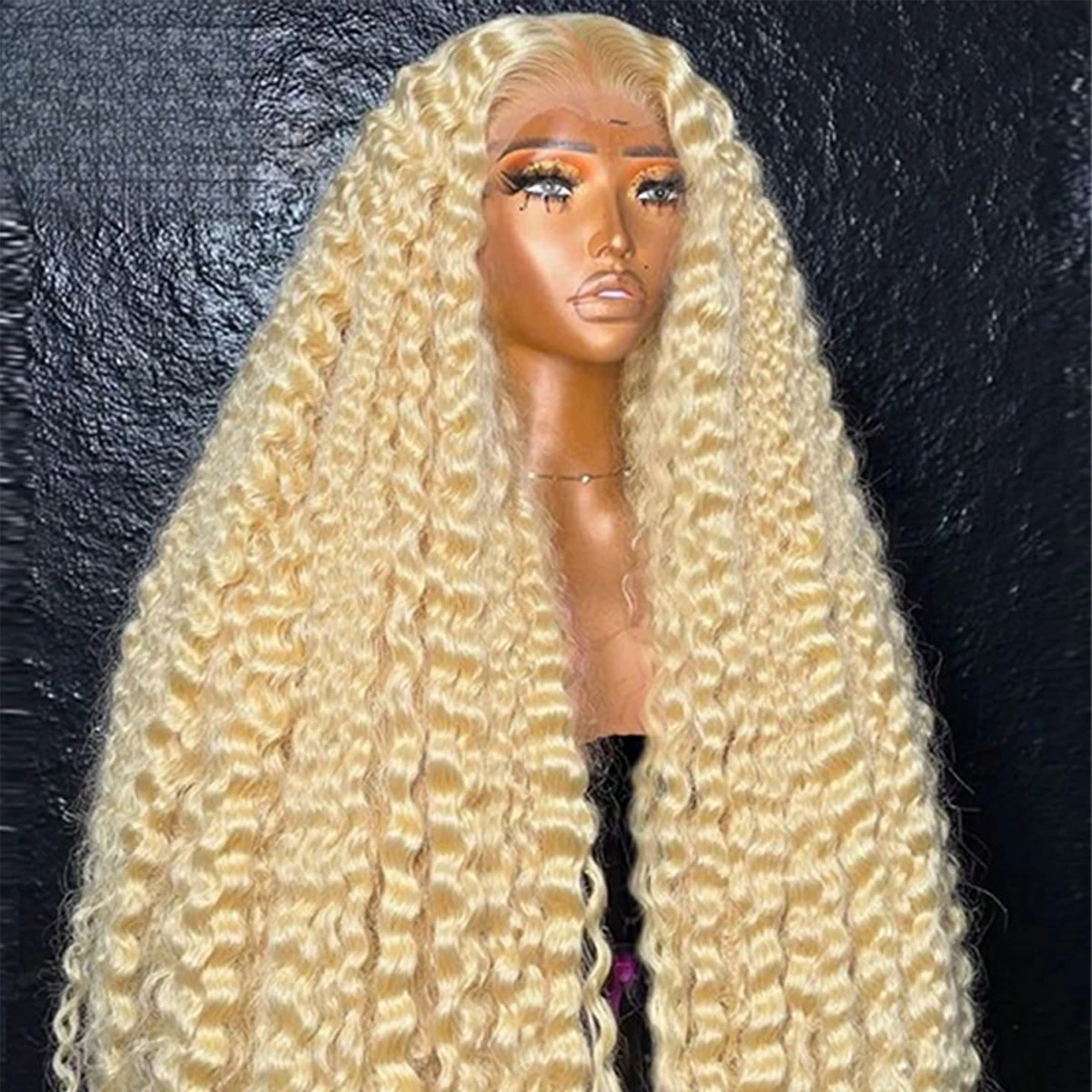 613 موجة عميقة الدانتيل الباروكات الأمامية شعر الإنسان 13X4 الدانتيل الشفاف أمامي خصلات الشعر المستعار الإنسان للمرأة 42 بوصة 200% ريمي شعر مستعار بدون صمغ