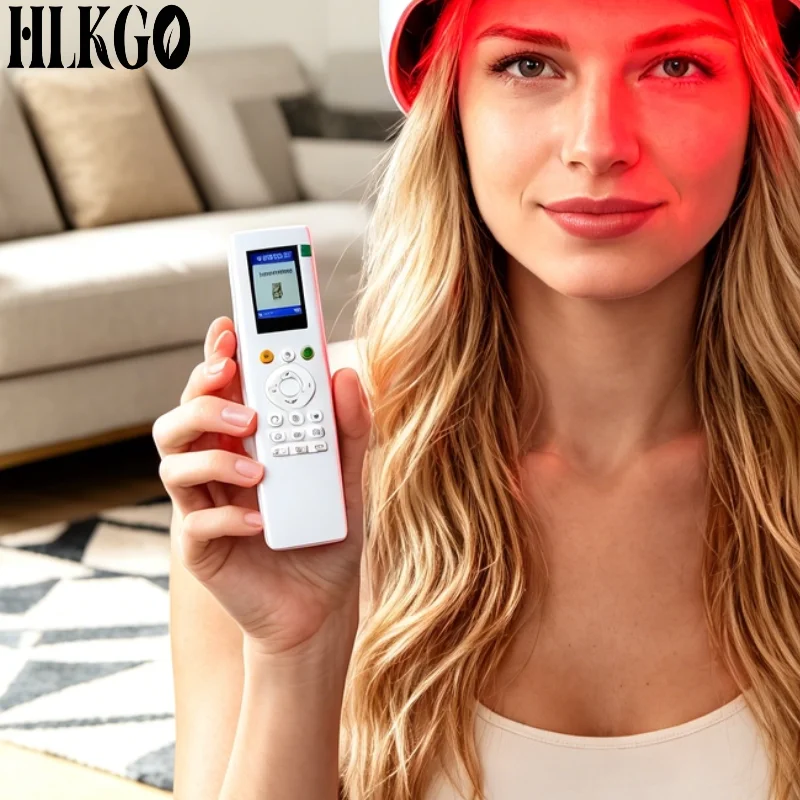 

6750mW Hair Growth Cap Laser Helmet 300 Diodes Anti Hair Loss Therapy Massage Machine for Regrowth Home Use