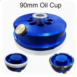 Durable Blue Color Transfer Printing Oil Cup Accessory with Ceramic Knife Ring Tungsten Steel Knife Ring