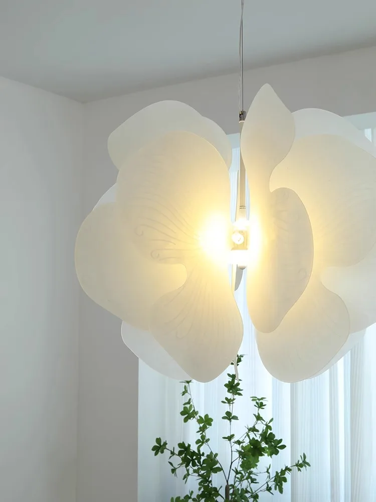 Nordic LED G9 lampa wisząca motyl lampy wiszące do salonu sypialnia żyrandol akrylowy dekoracje domu oprawa Lustre