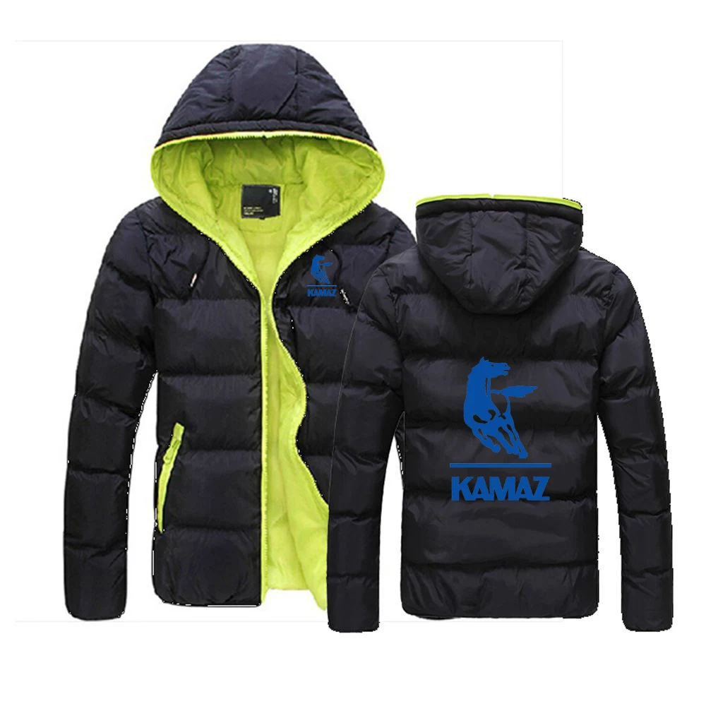 

2023 New Men's Kamaz Printing Fashion High Quality Harajuku Street Casual Comfortable Solid Zipper Jacket Sport Hoodies Coat