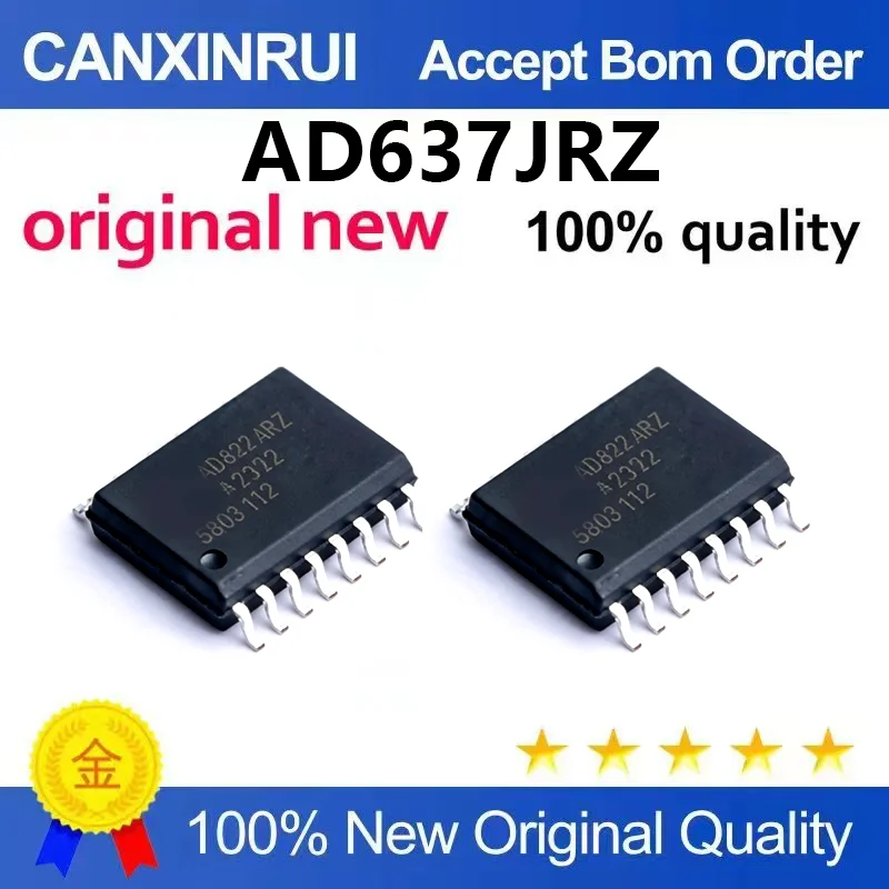 (5pcs-100pcs)Brand new original AD637JRZ AD637JR AD637 SMT SOP-16 DC converter chip