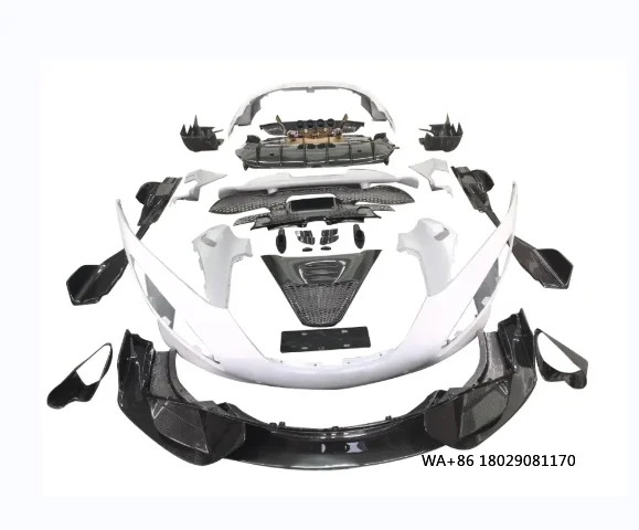 

MCL 720s to 765LT Original Light Cover Mirror Cover New Condition Bumper Body Kits with Carbon Fenders Side Skirts Hood Scoop
