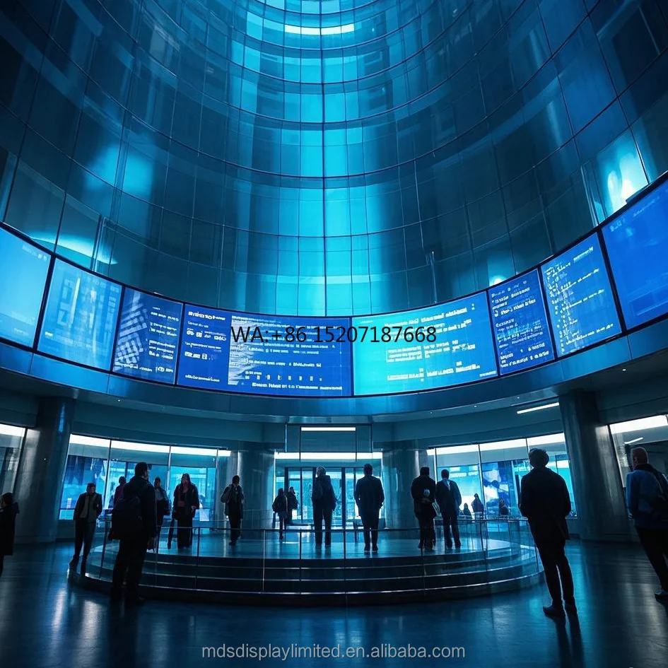 

Hot Selling P2.5 Flexible Portable LED Video Wall Screen Customized Indoor/Outdoor Soft LED Module Direct