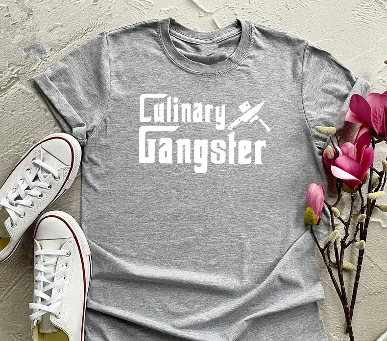 Funny Chef T Shirt, Culinary Cooking  Culinary School Teacher Gift 100% Cotton Fashion Streetwear harajuku goth Drop Shipping