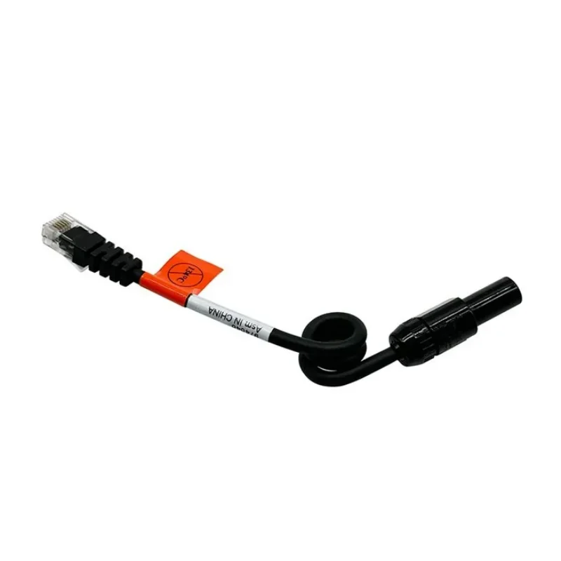 

1009-5570-000 Anesthesia machine oxygen battery wire black machine end round head 4-pin oxygen battery end crystal head for 7100