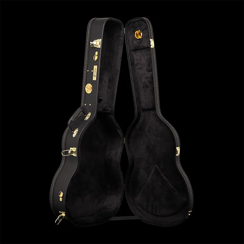 38-41 Inch Folk Guitar Case Hard Shell Classical Guitar Bag Thicken Dampproof Guitars Storage Case String Instrument Accessories