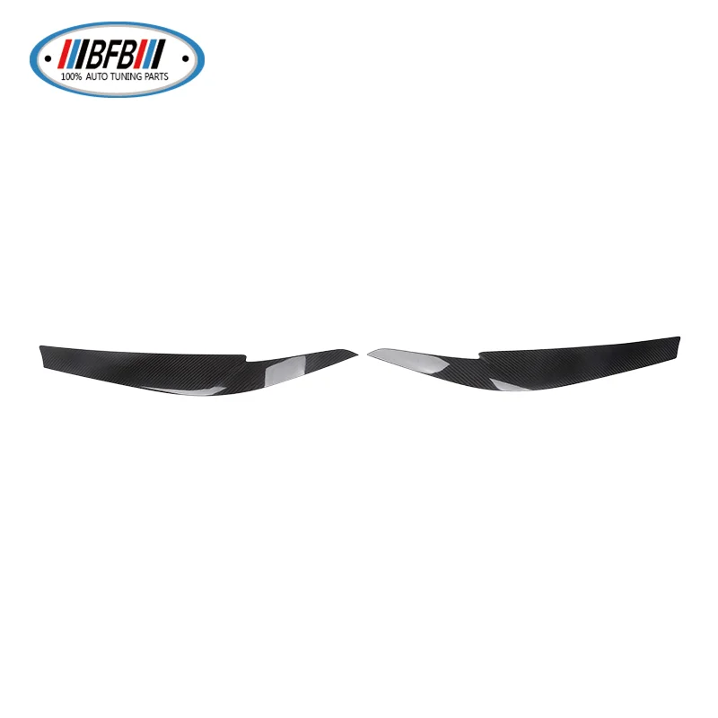 For BMW 5 Series Carbon Eyelips Cover Trim Add On Style Without Led Slit