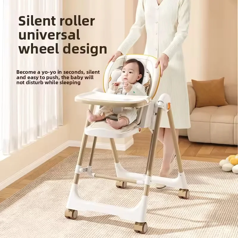 Baby Feeding High Chair: Multi-functional, Foldable, Home-Friendly & Portable Toddler Dining Seat