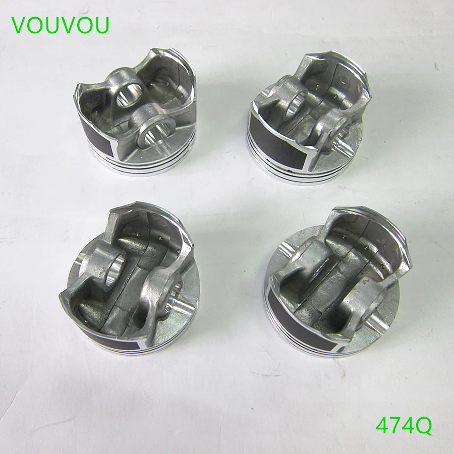 Car accessories 474Q-11-102 engine parts piston set for Haima 2 M3 M5 M6 s5 all 474Q 1 car all 4