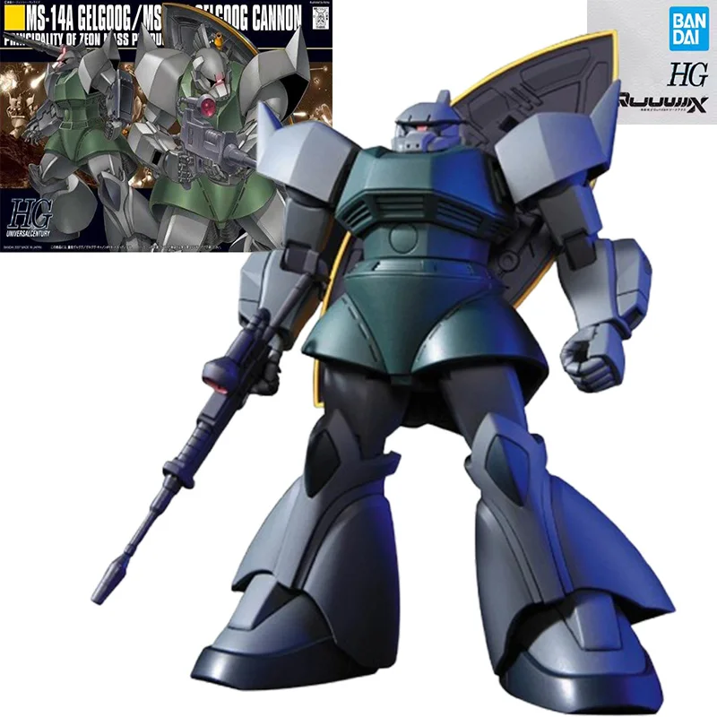

Bandai BANDM 1/144 HG-MS-14A Gelgoog Модель Комплект Аниме Воин Компонентная Модель Аниме Экшн Персонаж Кукла Игрушка Подарок Мальчику