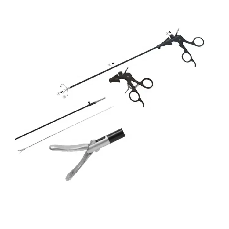 

cross-borderHot salesAbdominal Surgery 5mm Medical Laparoscopic Mesentery grasping Forceps