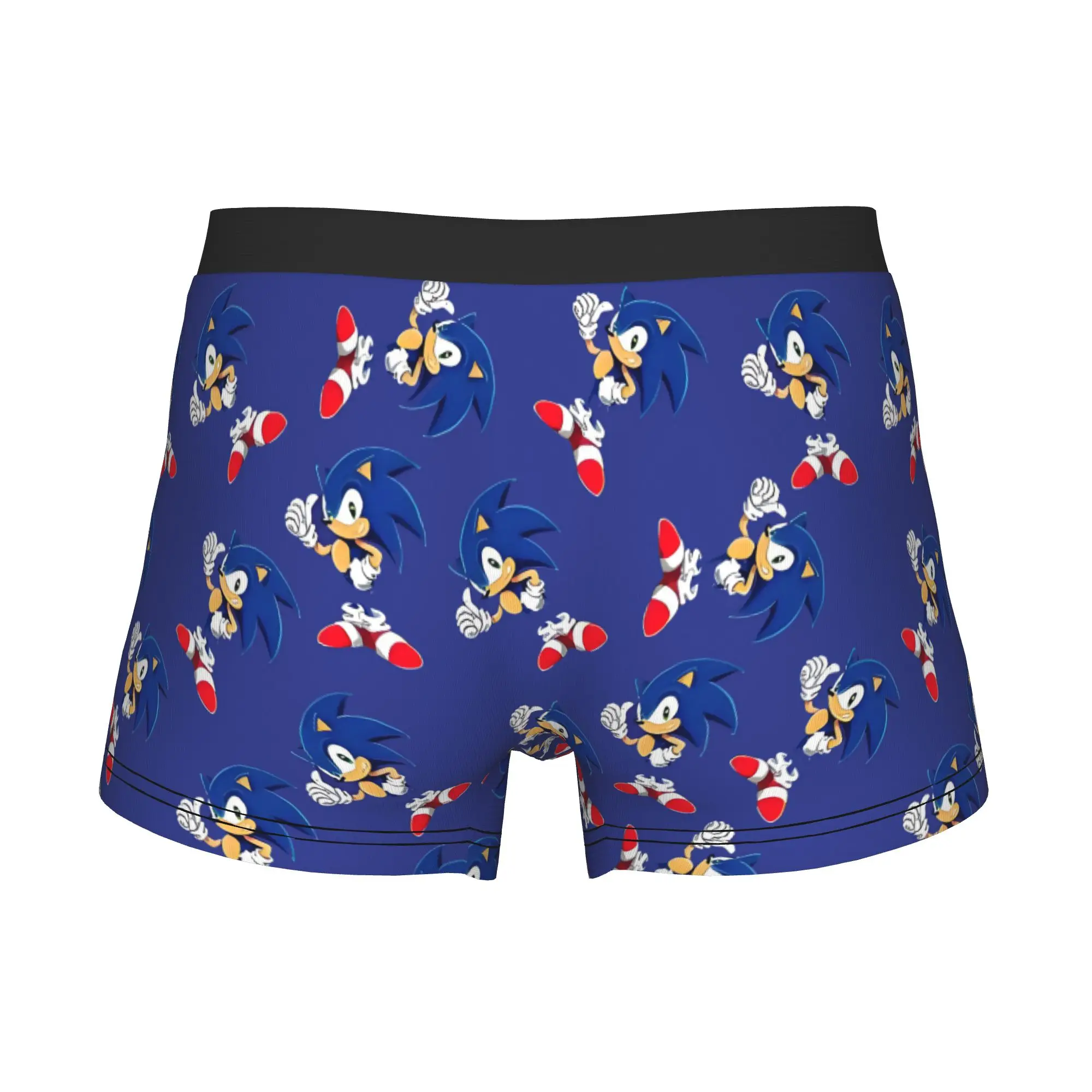 Video Gehog Comic Boxer Shorts For Homme 3D Print  Underwear Panties Briefs Stretch Underpants