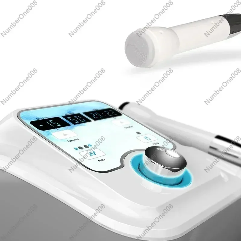 2024 New Portable Cool Hot EMS for Skin Tightening Anti Puffiness Facial Electroporation Machine Sliming Beauty Device