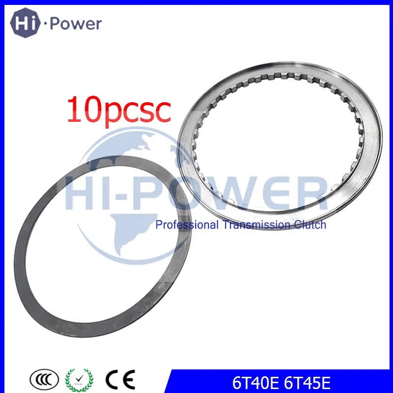 

10PCS 6T40E 6T45E For Both Early And Late Model Transmission Updated Reverse Wave Plate 3-5 Clutch Wave Plate 6T40 6T45