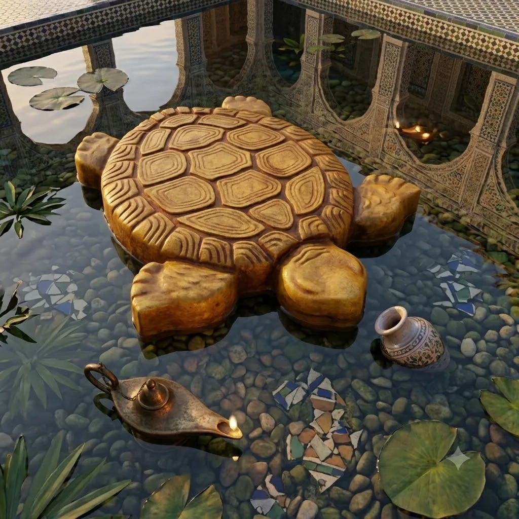 40 * 34 * 4cm turtle step stone mold, concrete mold, DIY trail step stone, turtle statue garden villa brick decoration mold