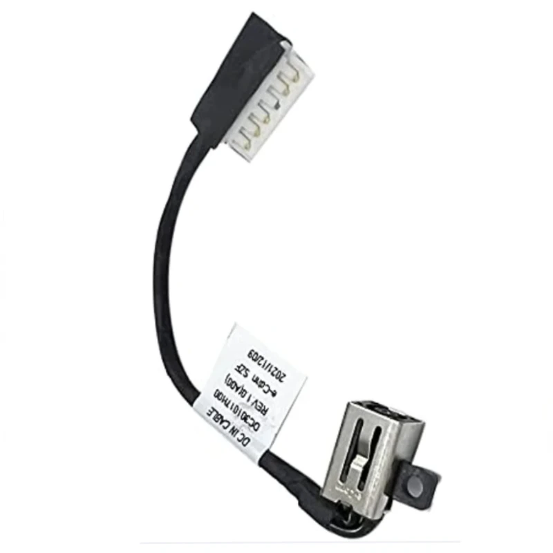 

For INSPIRON 15 3510 3511 I5-1135G7 3515 3510 3520 3521 3525 DC Jack Power Cable Plug in Charging Port DC301017H00 0231X7