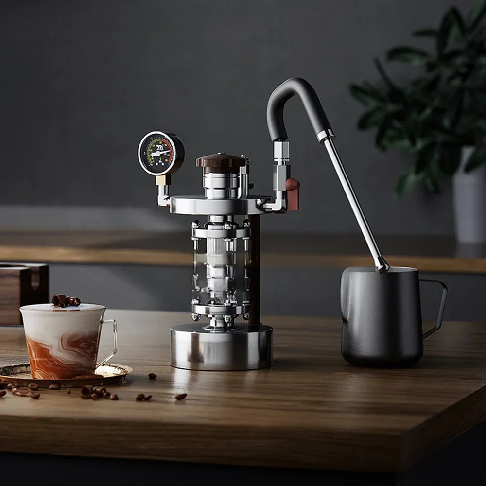 Coffee Espresso Milk Frother Camping Household Steam Milk Machine Portable Steam Milk Bubbler