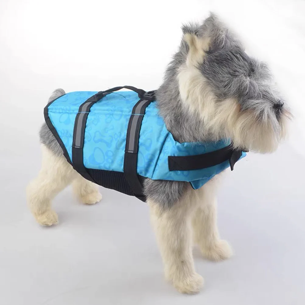 

Pet Life Vest Adjustable Reflective for Dogs Puppies Easy to Use Training Vest Swimwear Boating Pool Beach
