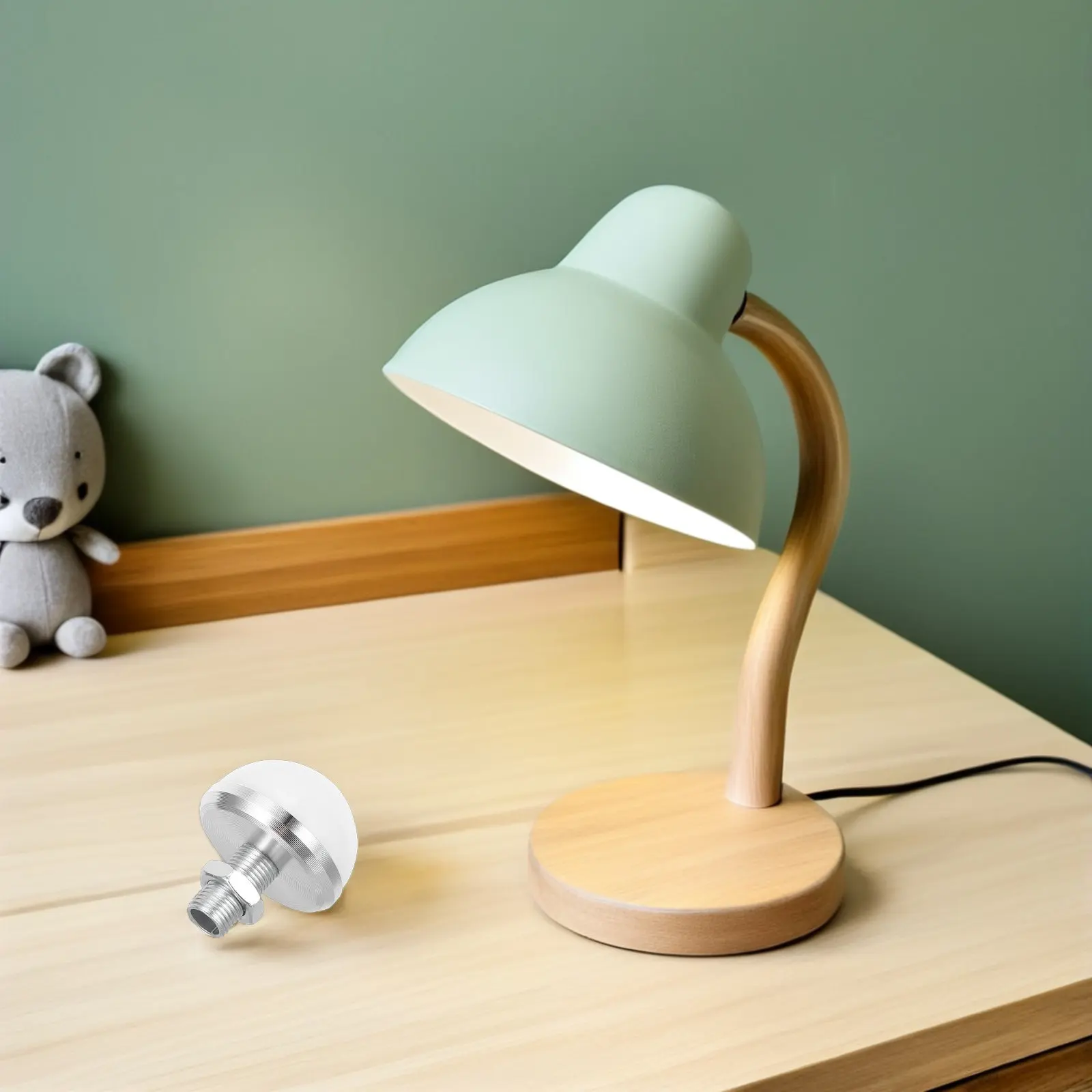 6Sets LED Lampshade Hemisphere Half Globe Vanity Light Cover Replacement Plastic Bulb Covers Makeup Mirror Lighting Fixture