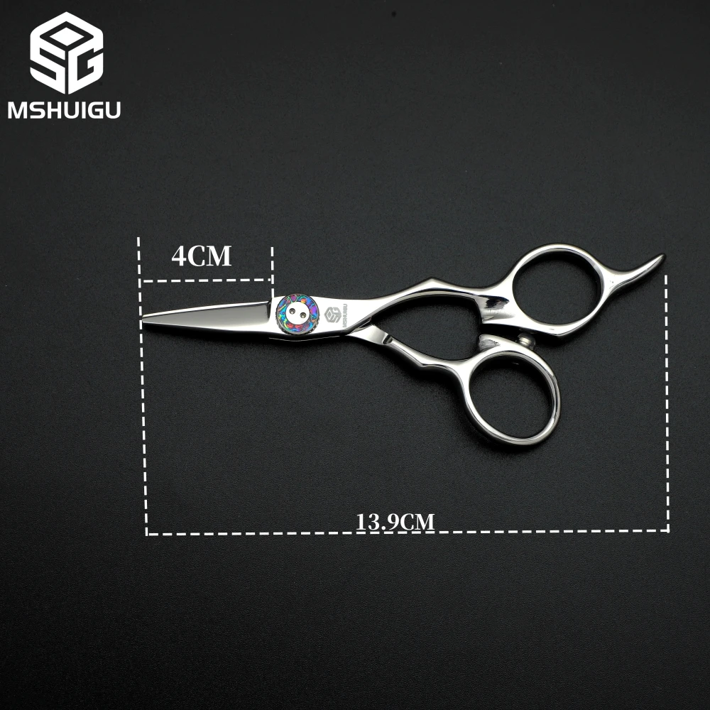 MSHUIGU Professional 440C Steel Hair Thinning Shears 4/5/5.5/6/6.5 Inch 10‑20% Hair Removal Barber Salon Hairdressing Scissors