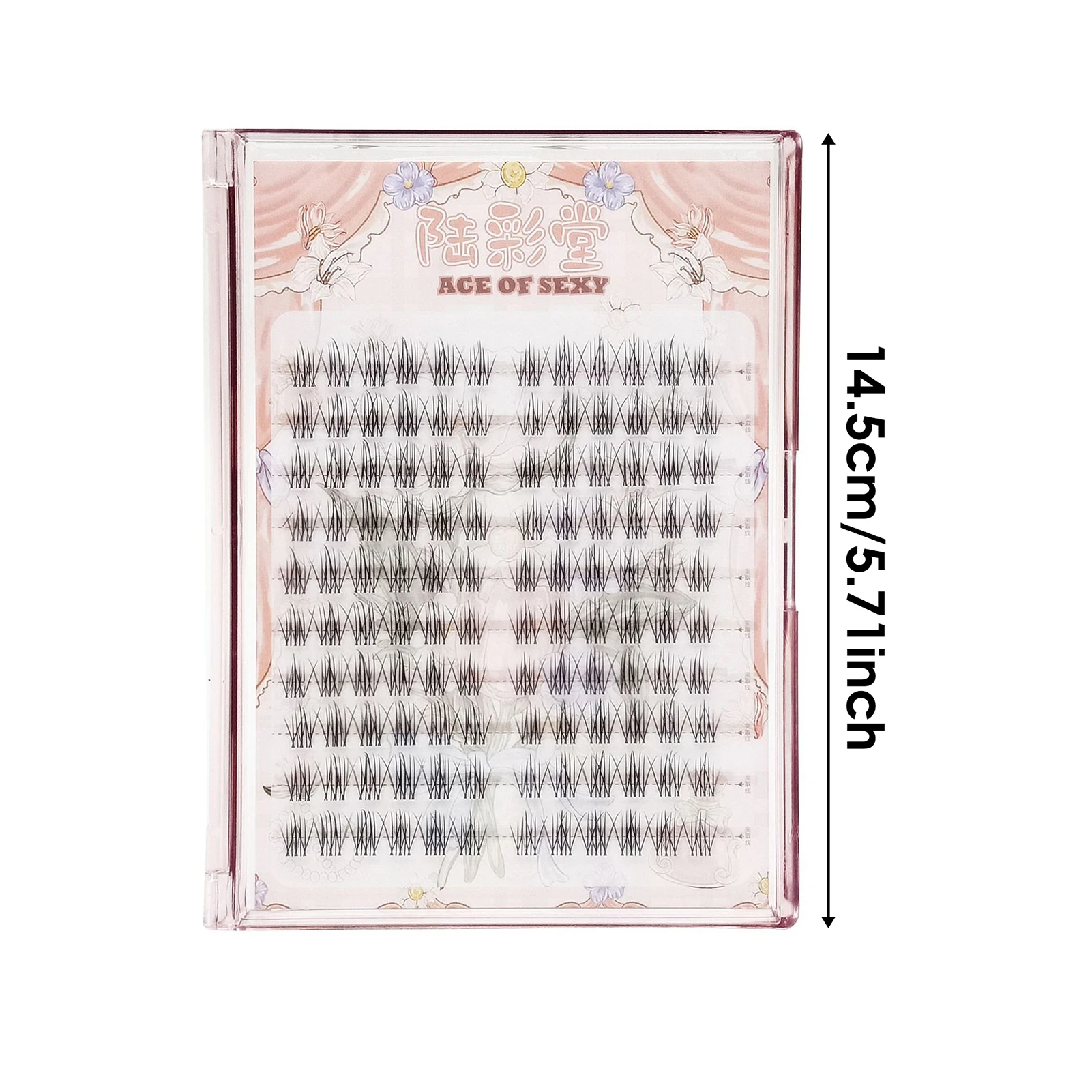 ขนตาปลอมแบบกลุ่ม ติดทนนาน ดูเป็นธรรมชาติ ขนตาปลอมเพิ่มวอลลุ่ม สีดำ ความยาว 9-13 มม. คละความยาว สำหรับออกเดท ใช้ได้ทุกวัน ระดับมืออาชีพ