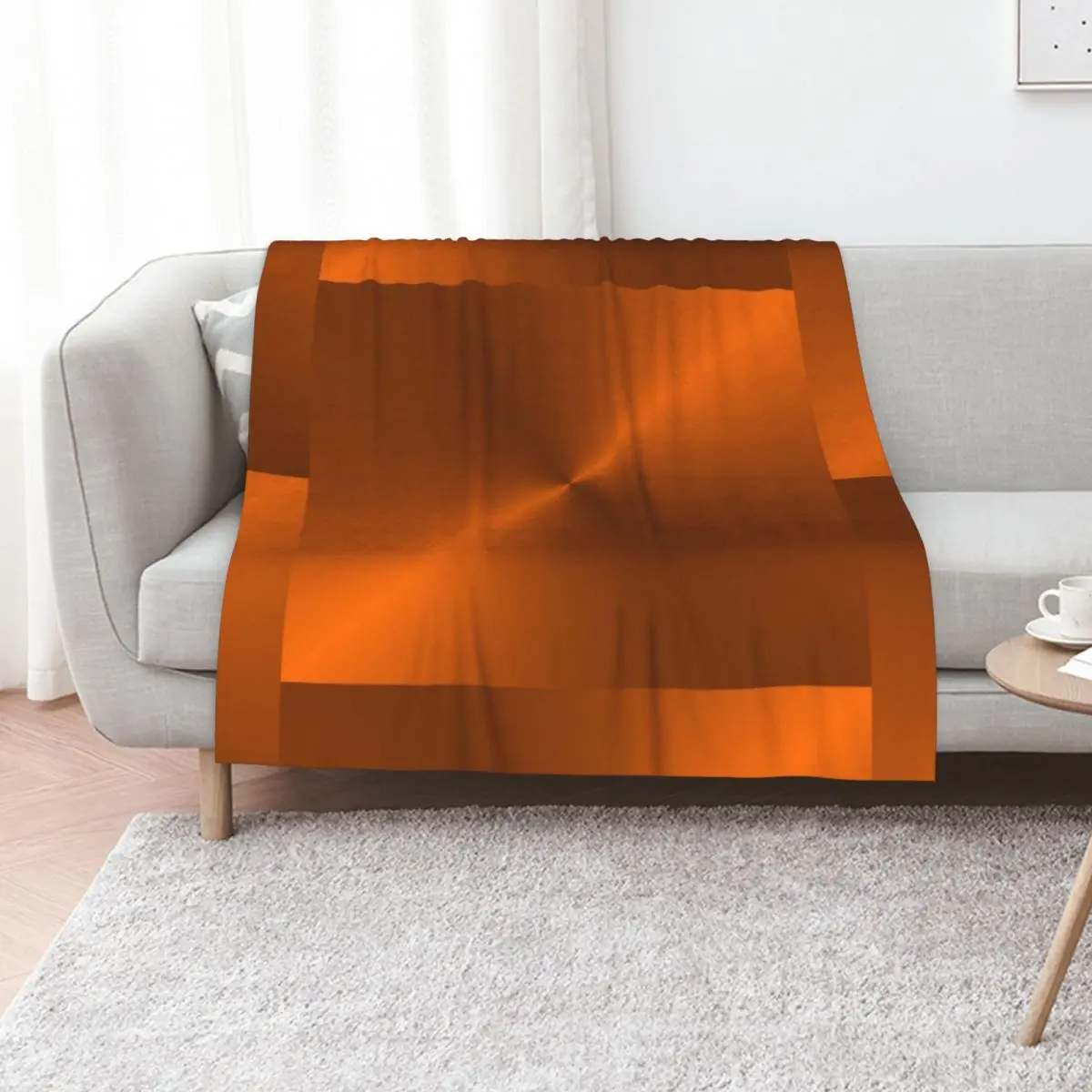 Brushed Copper Illustration Throw Blanket Vintage Blankets For Baby Blankets For Sofas Hairy Travel Blankets
