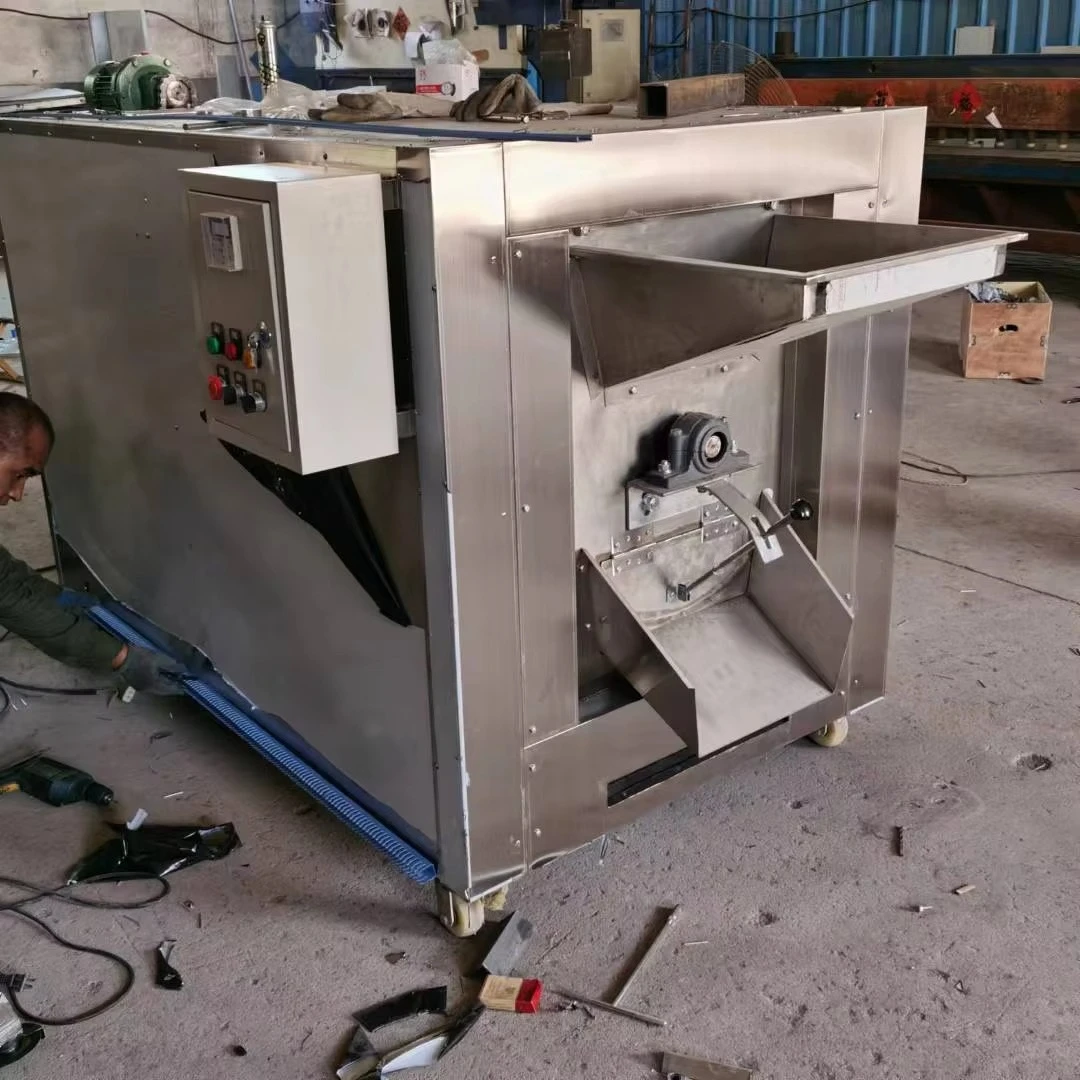 Picture 4: Peanut Almond Nut Cashew Sesame Roasting Machine Corn Roaster Machine Automatic Cashew Nut Processing Machine