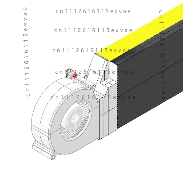 Universal High-Power 9733 Turbo Cooler for NVIDIA for Tesla H200, A Series, H Series & L Series PF97331B1-B000-S99 mini 4pin