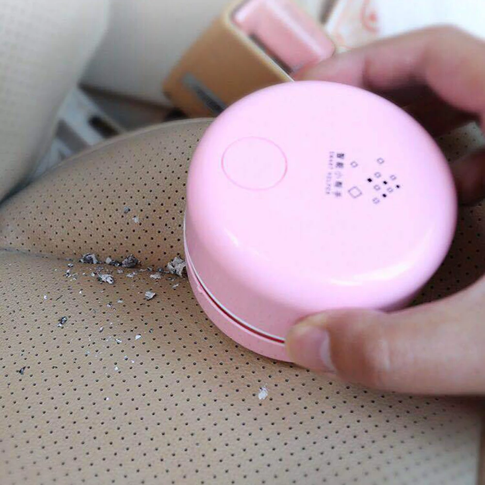 Mini Handheld Desktop Vacuum Cleaner Eraser Pencil Shavings Portable Student Keyboard Cleaning Tools