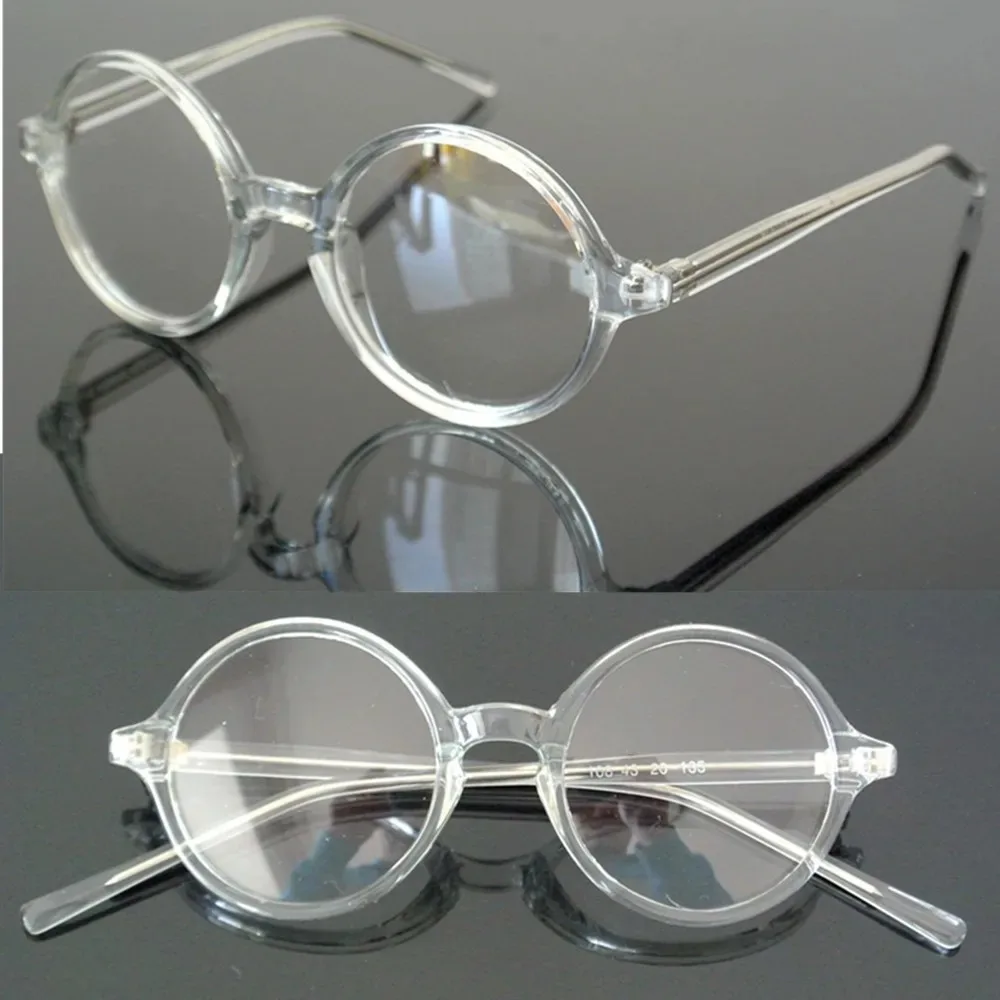 

52mm Oversize Vintage Round Full Rim Man And Woman Reading Glasses +150 +200 +225 +250 +275 +300 +325 hyperopia glasses