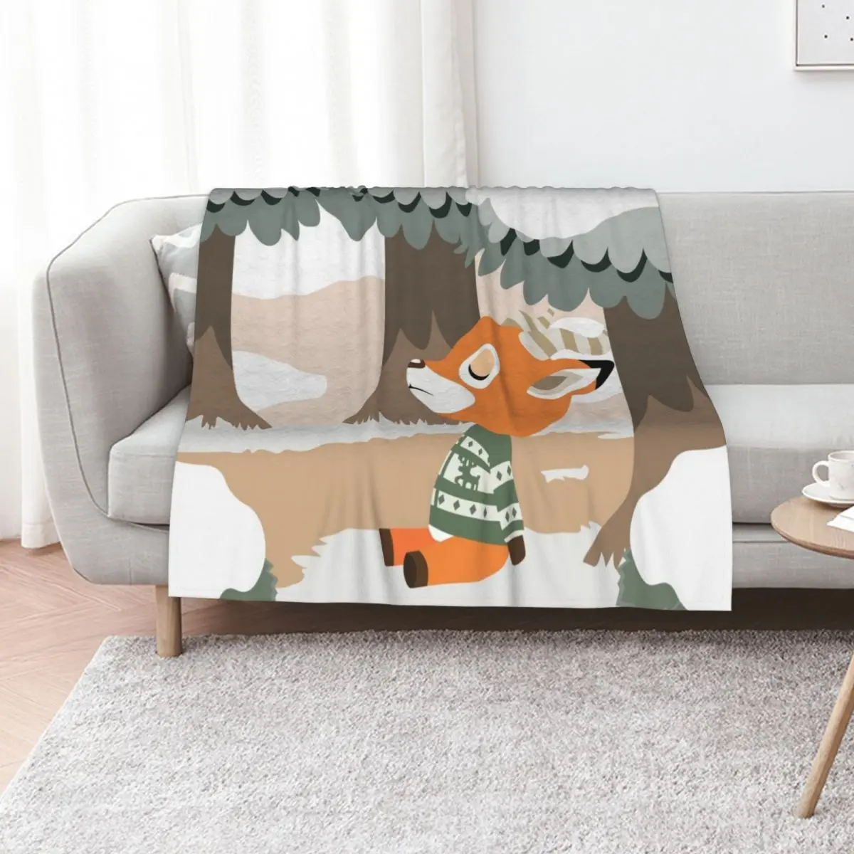 

Beau (ACNH) Throw Blanket Decorative Sofas Decoratives Designers halloween Blankets