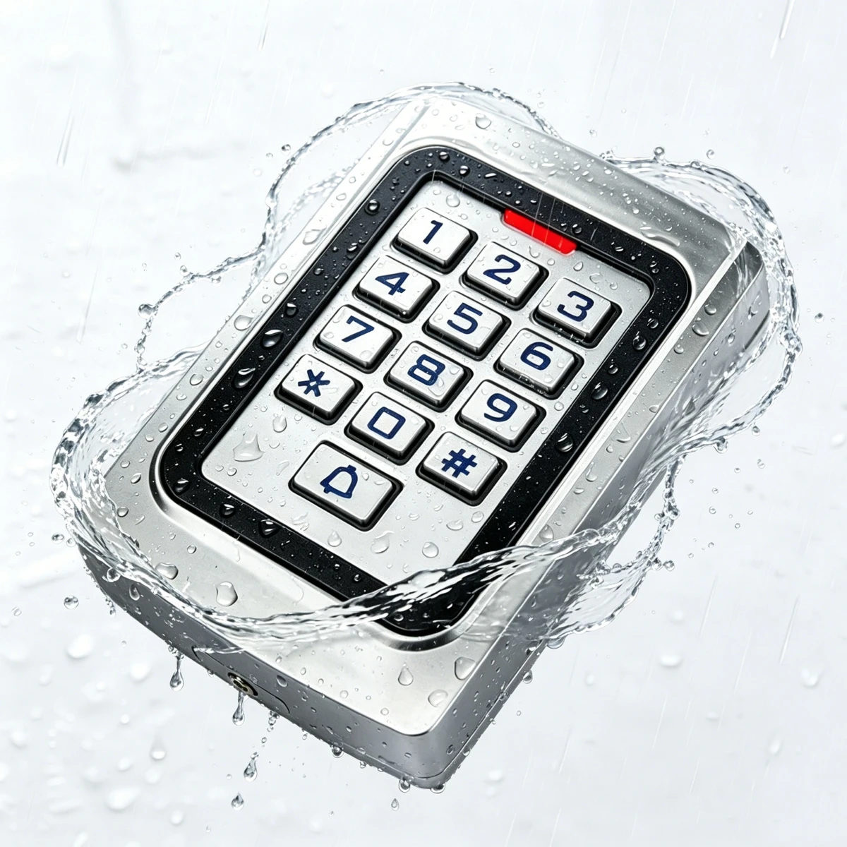 Waterproof Access Control Keypad 2000 Users RFID Card Password Door Entry Controller Backlit Keypad ID IC Card Wiegand Reader