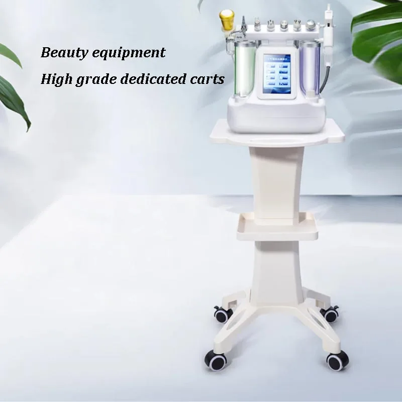 Beauty Hair Instrument Tray Cart Small Bubble Medical Cart Barber Shop Storage Shelf Rolling Cart Beauty Tool