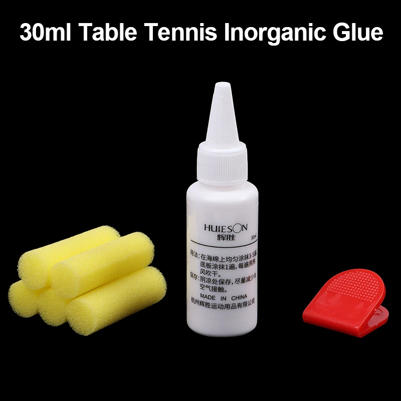 Professional 30ml Table Tennis Inorganic Glue For DIY Ping Pong Racket Soleplate Paddle Bat No Bad Smell Non-toxic/volatile