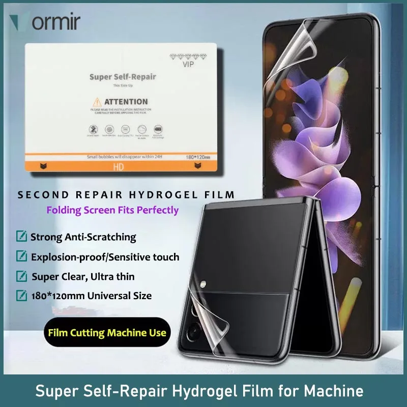 VORMIR Second Repair TPU Film for Folding Screen Flexible Hydrogel Movies Screen Protector for SS 890C Plotter Cutting Machine