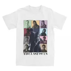 Joel And Ellie Williams Men's T Shirts The Last of Us Eras Tour Tees Short Sleeve O Neck T-Shirt Pure Cotton Plus Size Clothes