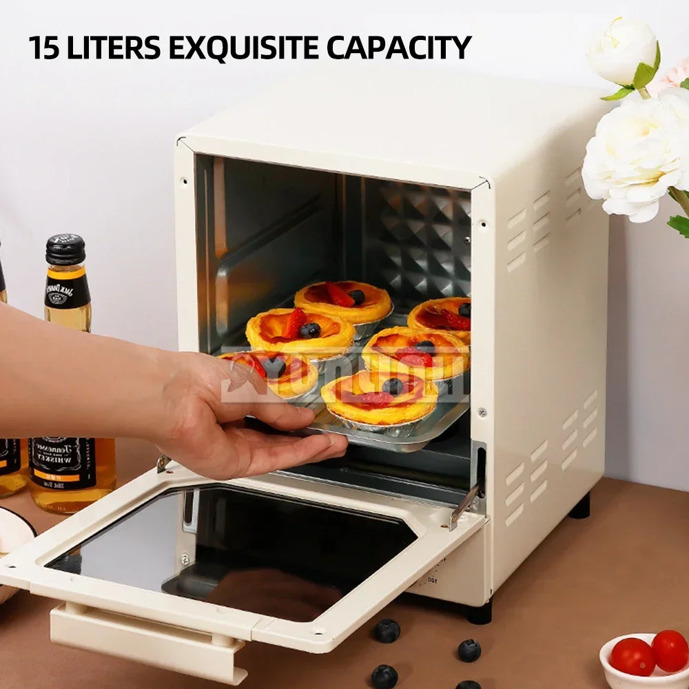 15L Multifunction Electric Bread Oven Household Electric Oven Cake Bread Cookies Baking Machine