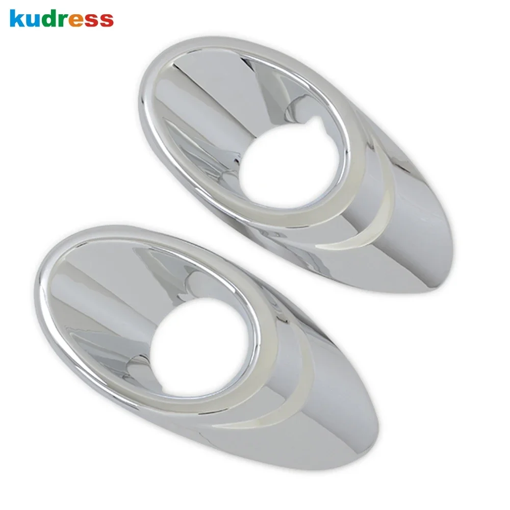 سيارة الجبهة الضباب ضوء غطاء المصباح الكسوة لشروليه أفيو 2011 2012 2013 كروم فوجليت صب مقبلات الحافة الزخارف اكسسوارات