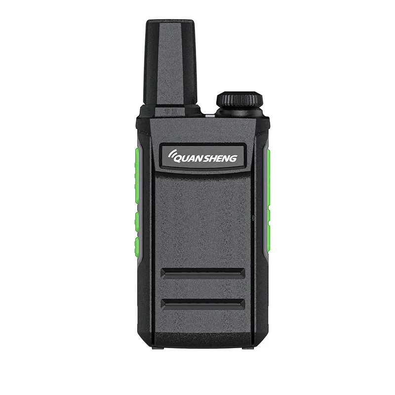 2PCS Safe and reliable Quansheng/TG-A1 1000mAh 3W 1.5km-3km walkie talkie, suitable for outdoor battlefields and indoor