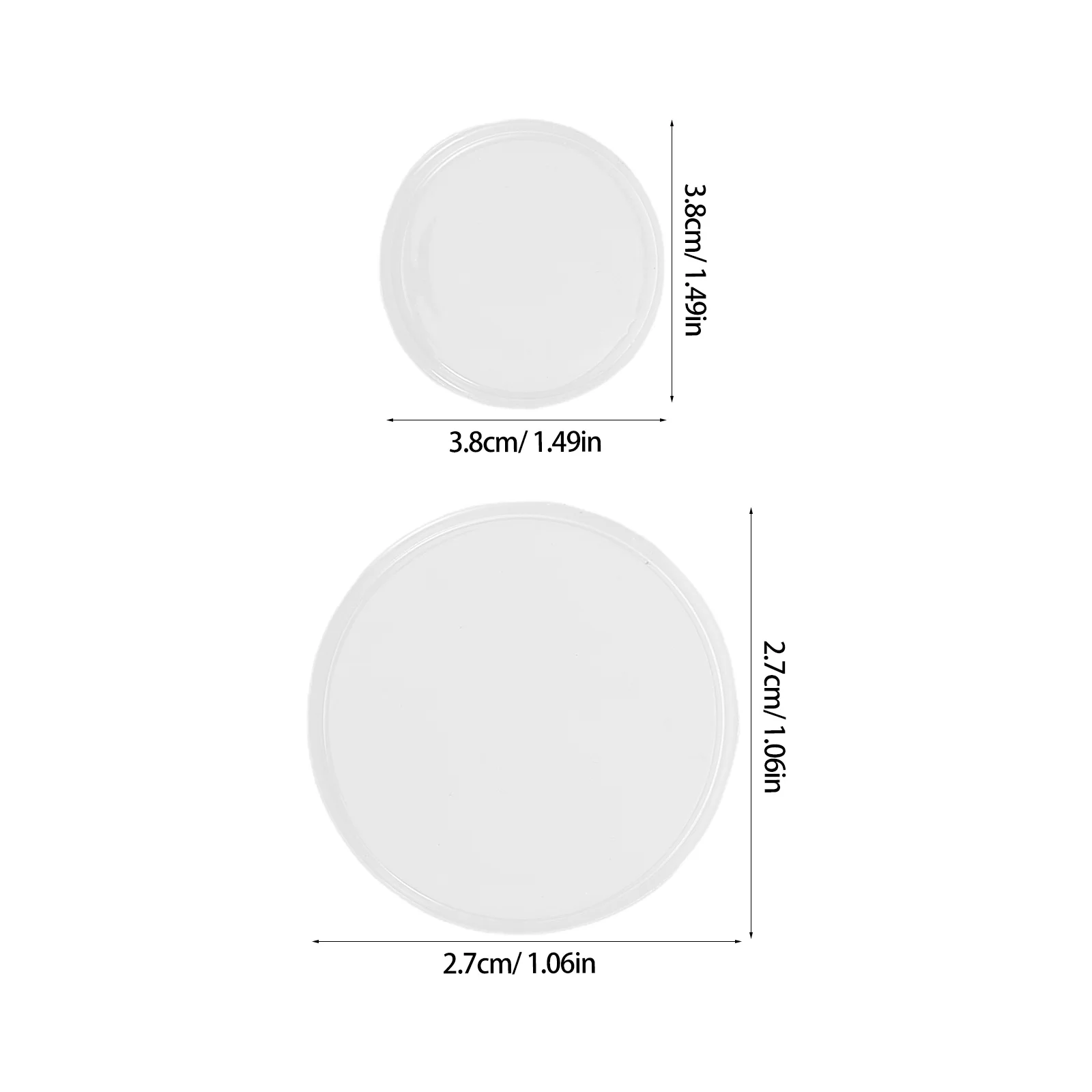 2 قطعة استبدال الحجاب الحاجز السماعة للبالغين والأطفال متينة للأطفال متوافقة مع معظم العلامات التجارية نقل الصوت واضح
